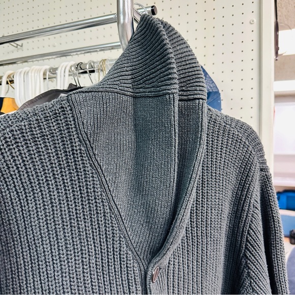 Denim & Supply Ralph Lauren shawl collar Cotton Cardigan Sweater - Picture 4 of 8